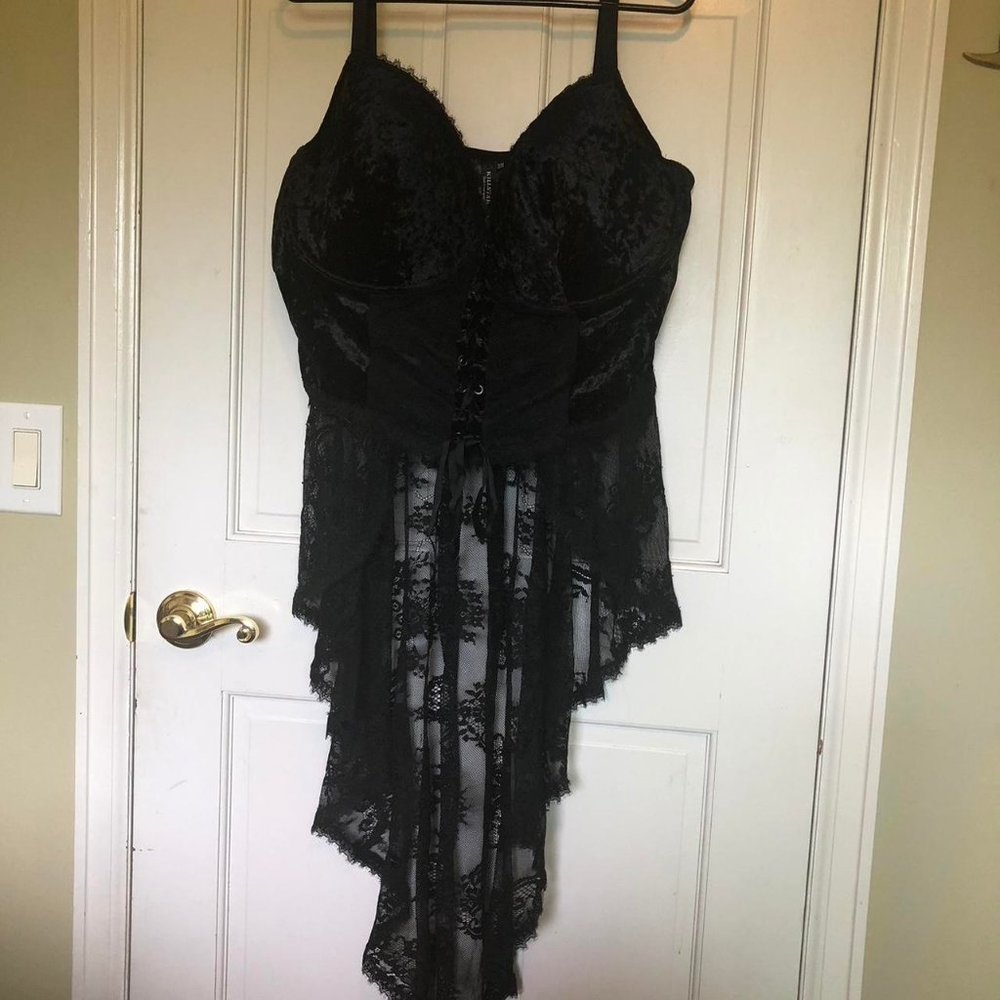 Killstar Lace Lingerie Top